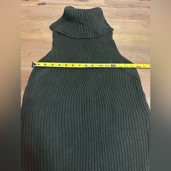 Anthropologie Moth Oversized Sleevless Turtleneck Sweater XS - Picture 2 of 6